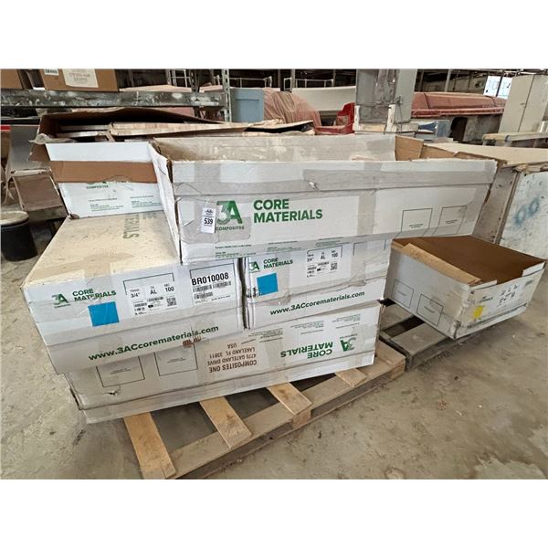 Composite Core Material on Pallet
