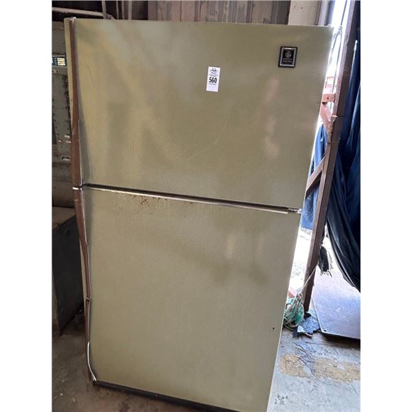 Lime Green Ref/Freezer