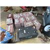 Image 9 : Miller Welder Salvage, Metal Scrap in Corner, Battery Cores, Pipe Threader
