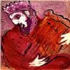 Image 1 : "David and His Harp from The Bible" Chagall