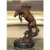 Image 1 : "REARING STALLION" BRONZE SCULPTURE MINT