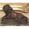 Image 1 : "LION" BRONZE SCULPTURE BY DAVIS MINT