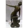 Image 4 :  "Woman Sitting on Fountain"