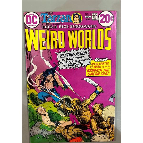 Weird Worlds #6 (DC, 1973) Edgar Rice Burroughs, John Carter of Mars