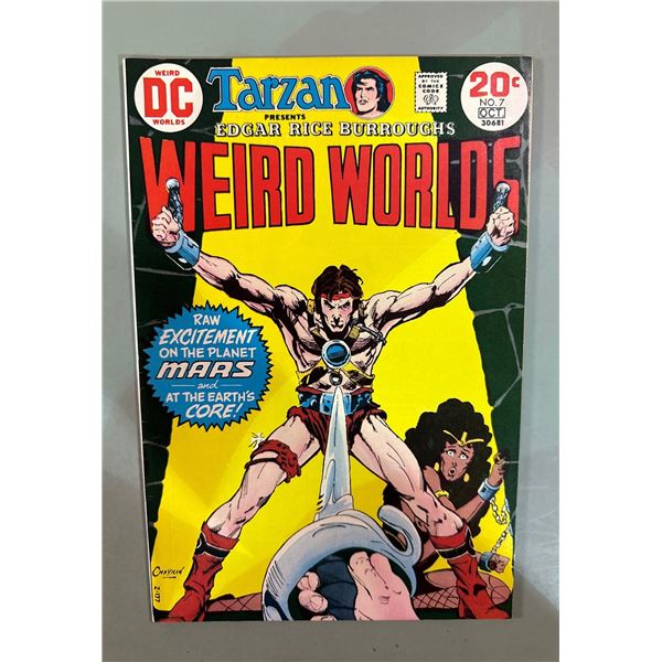 Weird Worlds #7 (DC Comics, 1973) Edgar Rice Burroughs, Howard Chaykin