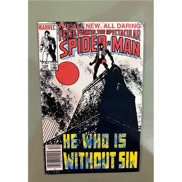 Peter Parker The Spectacular Spider-Man #109 (Marvel, 1985) Sin-Eater