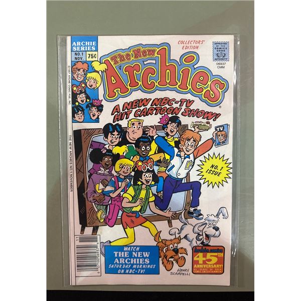 The New Archies #1 Comic (1987) Collectors' Edition - NBC TV Show