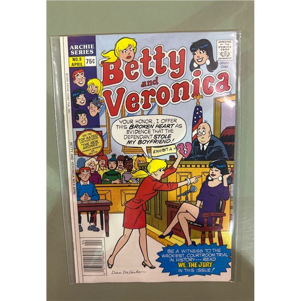 Betty and Veronica #9 (Archie Comics, 1986) Fruity Pebbles Ad