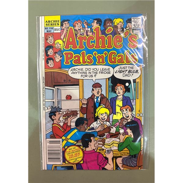 Archie's Pals 'n' Gals #196 (May 1988, Archie Comics) Dan DeCarlo Art