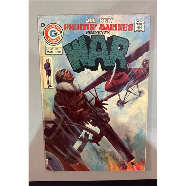 Fightin' Marines Presents War #122 (Charlton, 1975) Comics Code Authority