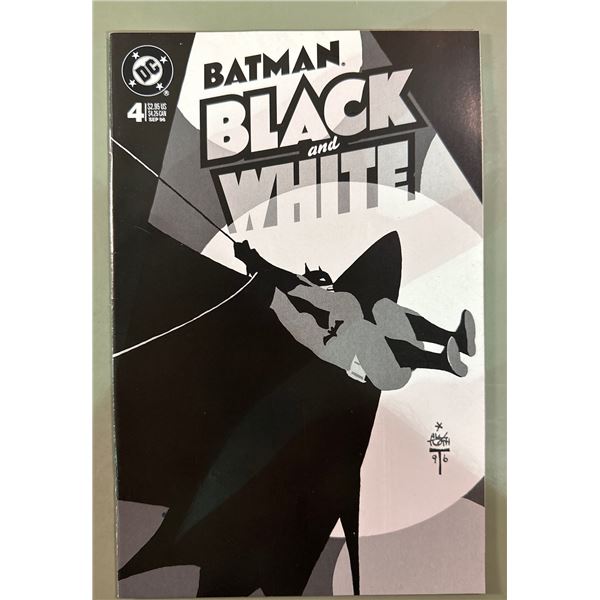 Batman: Black and White #4 (DC Comics, 1996) Alex Toth Cover