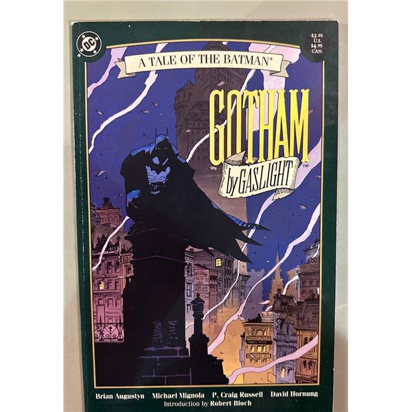 Gotham by Gaslight (1989) DC Comics Graphic Novel - A Tale of the Batman