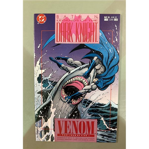 Batman: Legends of the Dark Knight #19 (DC, 1991) Venom Part 4