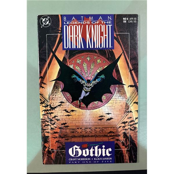Batman: Legends of the Dark Knight #6 (Apr 1990, DC) Gothic Part 1
