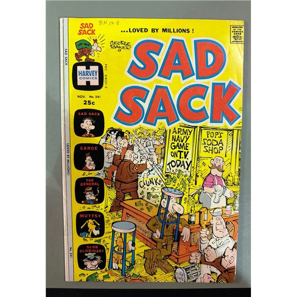 Sad Sack #241 (Harvey Comics, 1974) George Baker Story & Art