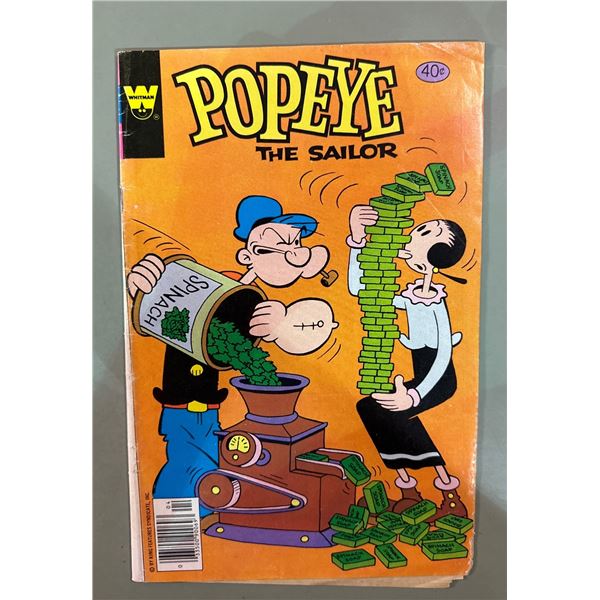 Popeye The Sailor #145 (Whitman, 1979) Comic Book - Spinach Soap Cover