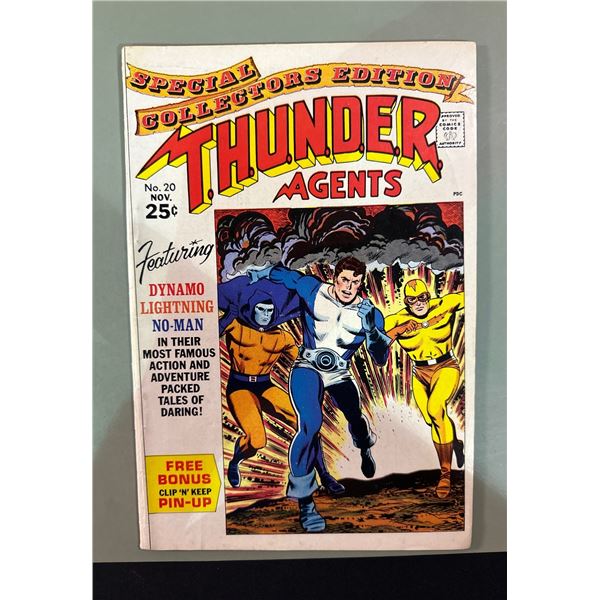 Thunder Agents #20 (Tower, 1969) Special Collectors' Edition Final Issue