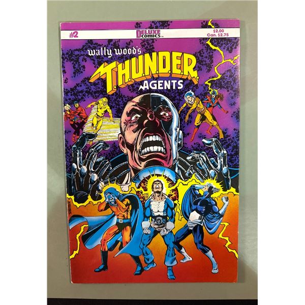 1985 Deluxe Comics Wally Wood's T.H.U.N.D.E.R. Agents Comic Book #2
