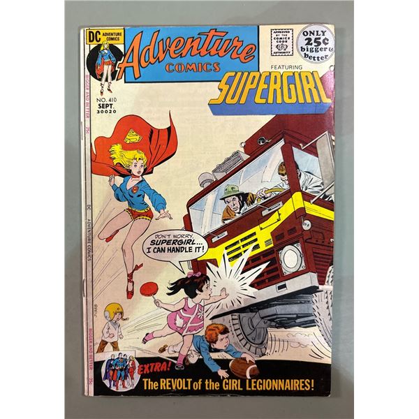 Adventure Comics #410 (DC, 1971) Featuring Supergirl - Revolt of the Girl Legionnaires!