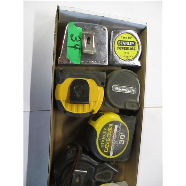ESTATE:  FLAT C/W 6 TAPE MEASURES