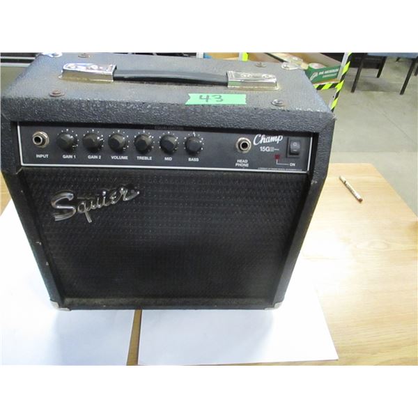 ESTATE:  SQUIRE PORTABLE AMP