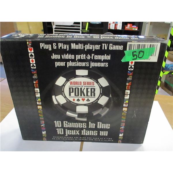 ESTATE:  10 GAMES IN 1 PLUG & PLAY TV GAME