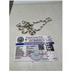 Image 4 : BRAND NEW FRESH WATER PEARL NECKLACE  RETIAL $600 CERTIFICATION