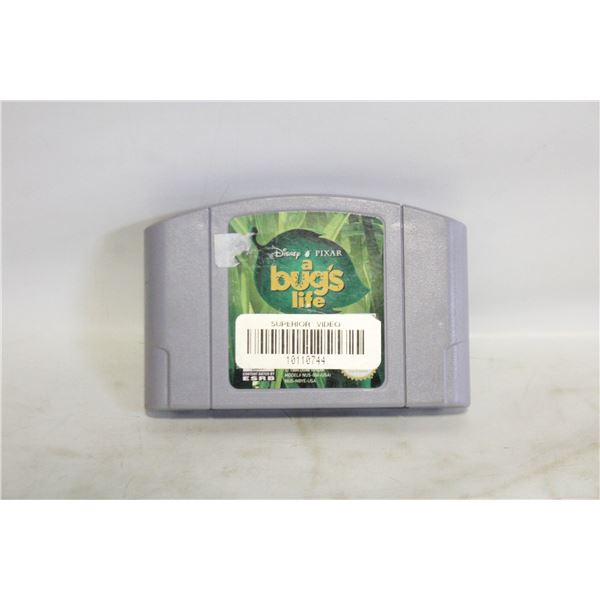 1999 DISNEY PIXAR A BUGS LIFE NINTENDO 64 GAME