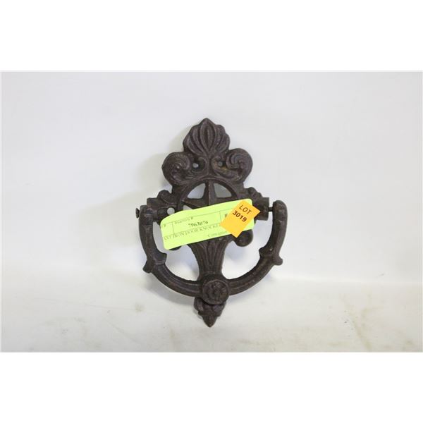 CAST IRON DOOR KNOCKER