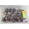Image 1 : 2.5 POUNDS OF VARIOUS ESTATE WORLD COINS IN BAG