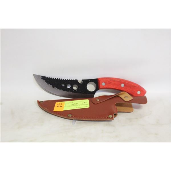 NEW OUTDOOR KNIFE W/ SHEATHE