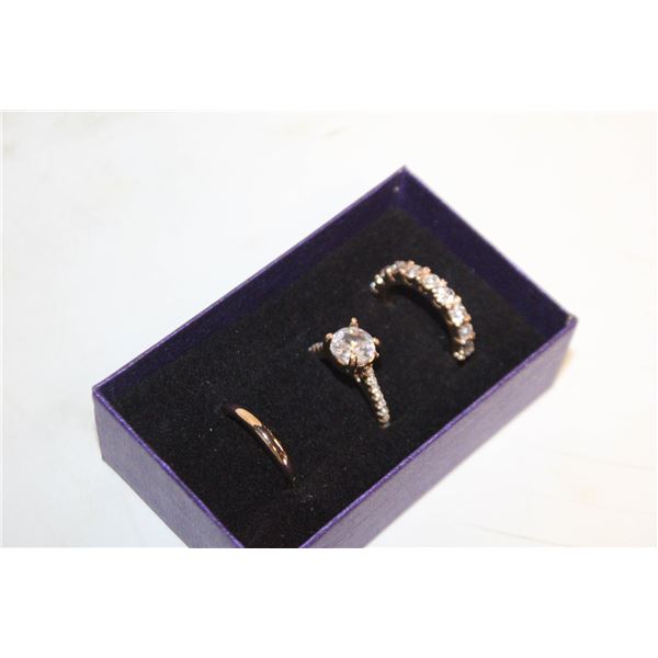 NEW 3PCS/SET RING SET SZ7