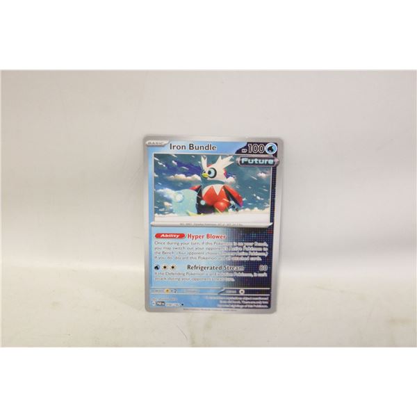 3)  IRON BUNDLE BASIC 2023 POKEMON