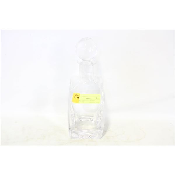 TUSCANY CRYSTAL GLASS DECANTER