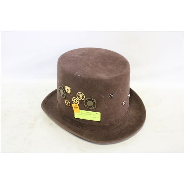 VINTAGE STEAM PUNK TOP HAT-ESTATE
