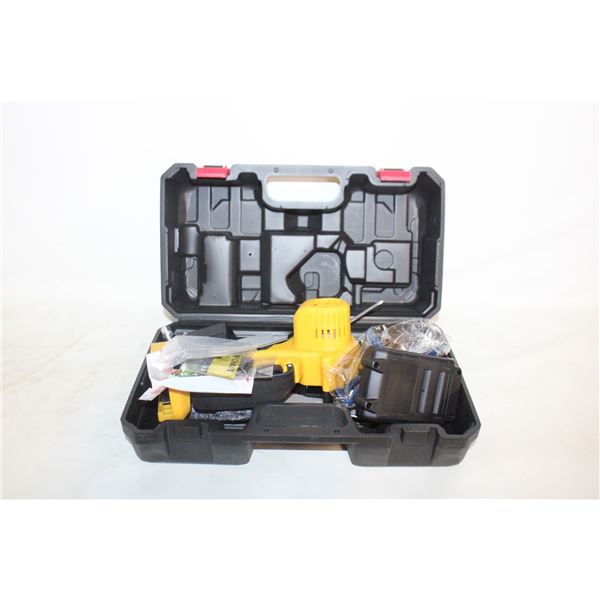 NEW IN BOX CORDLESS MINI CHAINSAW WITH FAST