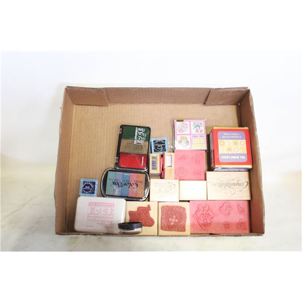 BOX STAMPS & STAMP PADS