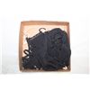Image 1 : LOT OF (7) BLACK MACRAME PLANT HOLDERS
