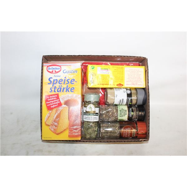 BOX SEALED SPICES