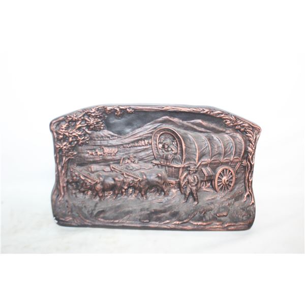CHALKWARE BUGGY+COWS SCENE DECOR PC