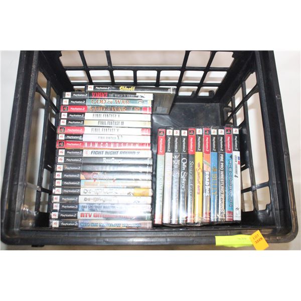 TOTE PLAYSTATION 2 GAMES (30)