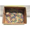 Image 1 : 8 PCS WOVEN W/BEADS - PLACEMATS & COASTERS