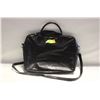 Image 1 : DANIER GENUINE-LEATHER BLACK BRIEFCASE
