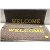 Image 1 : 2 MATCHING WELCOME MATS (NEW)