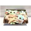 Image 1 : 5 STAR WARS BABY YODA PLUSH TOYS