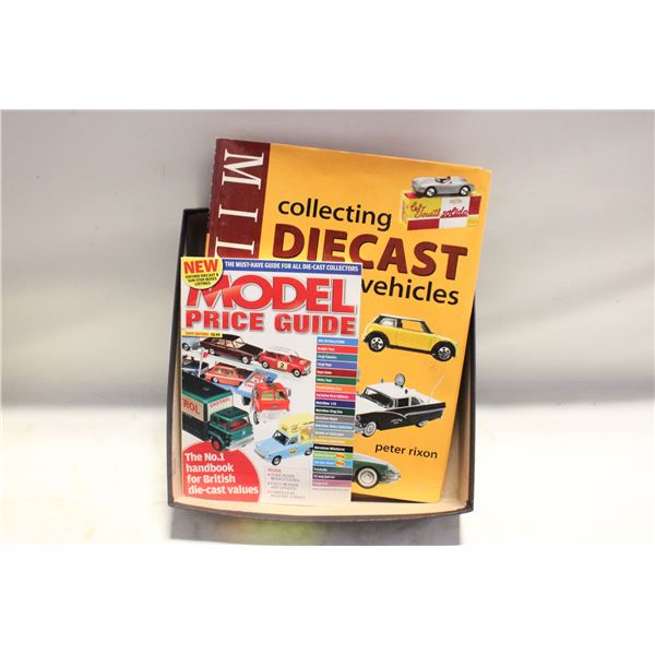2 BOOKS. COLLECTING DIE CAST VEHICLES &