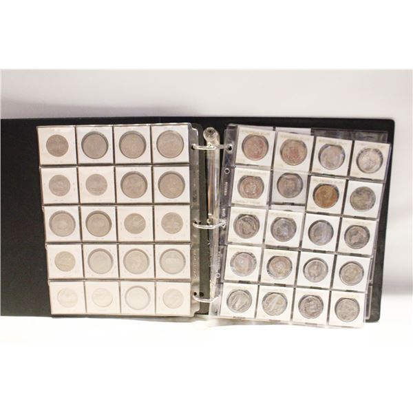 ESTATE COINS IN BINDER -ESTATE