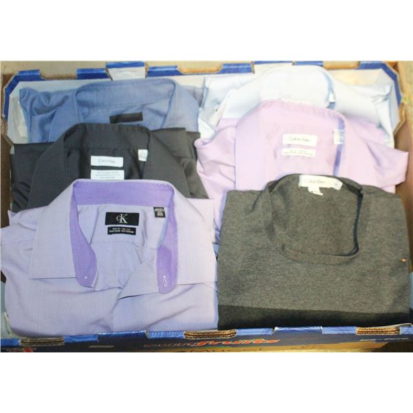 FLAT WITH 6 MEN'S BRAND NAME CALVIN KLEIN