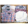 Image 1 : FLAT WITH 6 MEN'S BRAND NAME DRESS SHIRTS