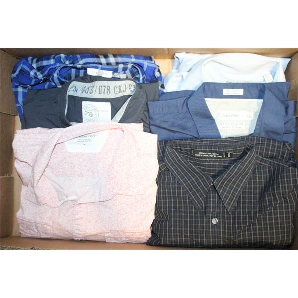 FLAT WITH 6 MEN'S BRAND NAME CALVIN KLEIN